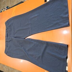 Counterparts Women's Trousers, Dark Blue Gray, Size 14P